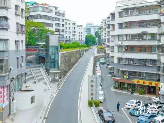 社区公司运营收益主要用于反哺社区服务和建设。图为焕然一新的象山社区。 受访者供图