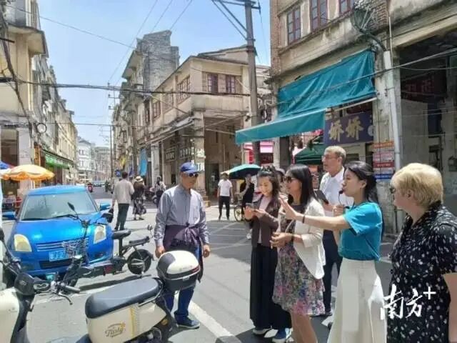 圩顶社区公司依托长堤历史文化街区的丰富资源,推出历史文旅服务。 受访者供图