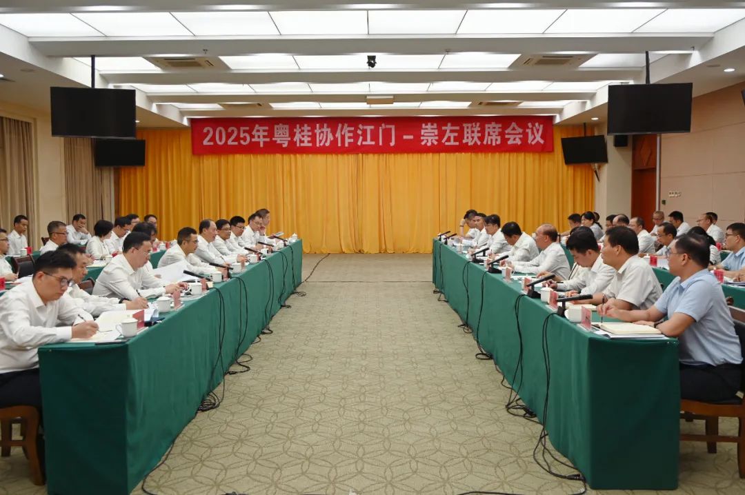 江门市党政代表团到广西崇左...